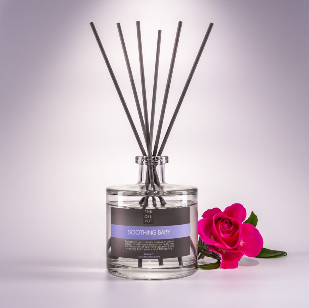 Soothing Baby Lavender & Rosewood Reed Diffuser 400ml Oil Hut